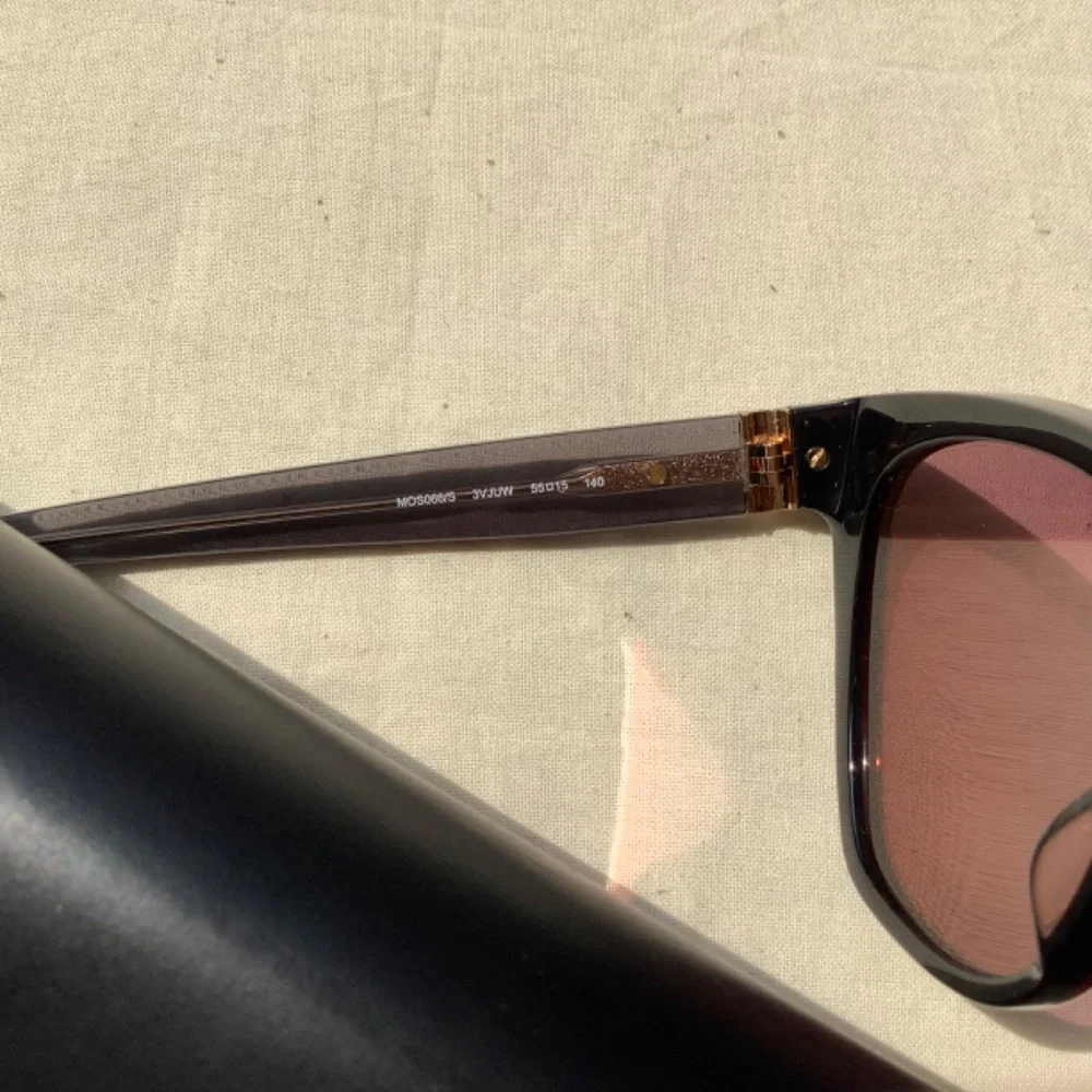 MOSCHINO Cat Eye Sunglasses Multilay 55mm Redleopard/Orange